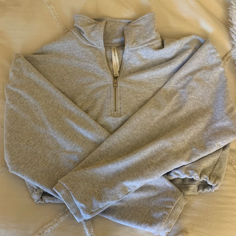 Aritzia Babaton Cropped Quarter Zip